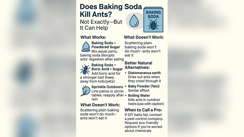 Does Baking Soda Kill Ants