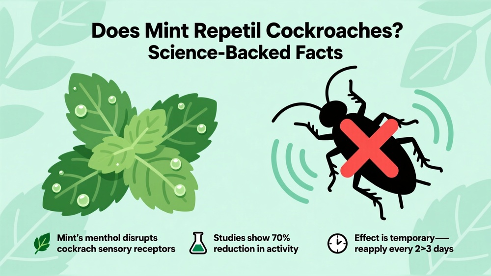 Does Mint Repel Cockroaches