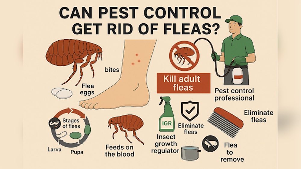 Will an Exterminator Get Rid of Fleas